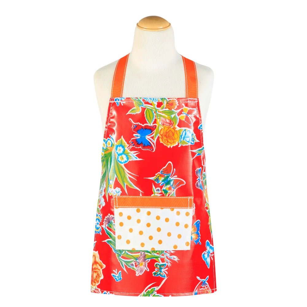 Kids Aprons | Mexican Oilcloth-Ben Elke-Kids Apron-Jade and May