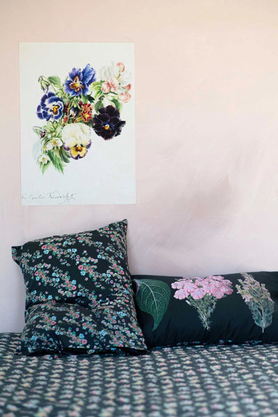 Lazybones Australia | Botanic Trio Pillowcase Set - Organic Cotton-Lazybones Australia-Pillow Case-Jade and May