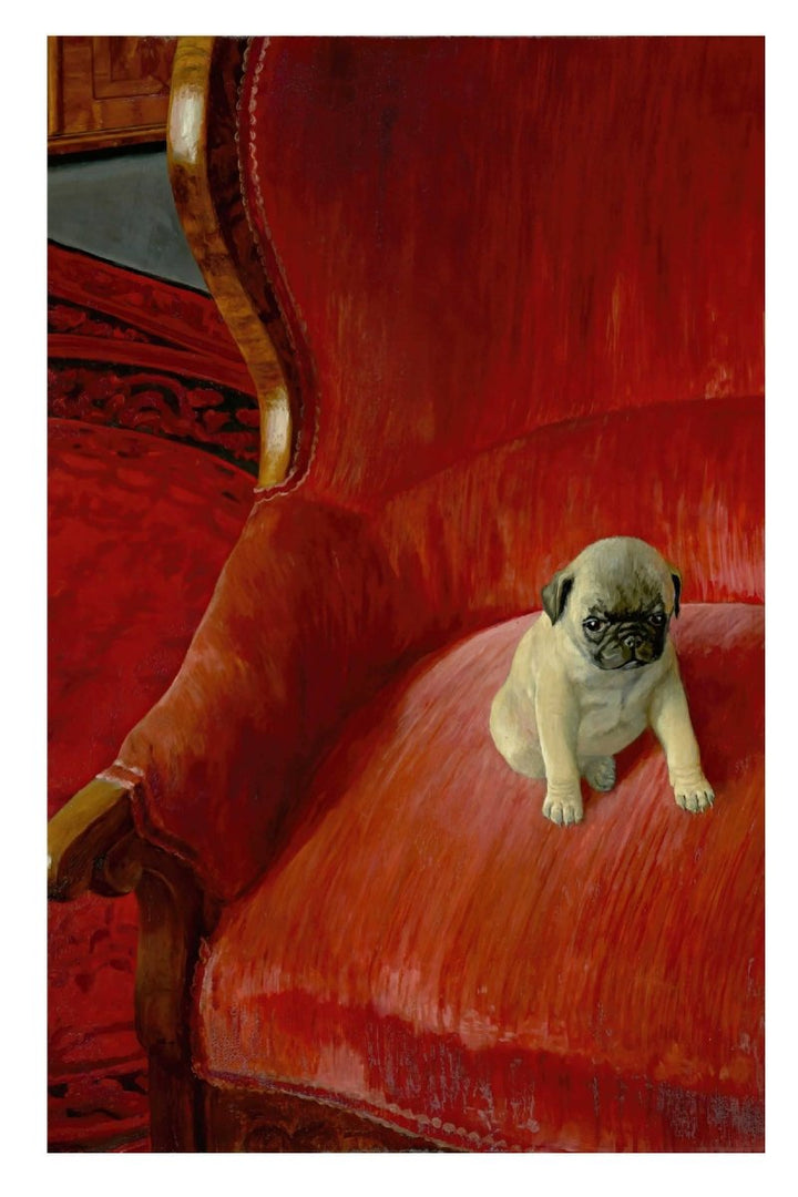 Lazybones Greeting Card - Siegfried - Greeting Card