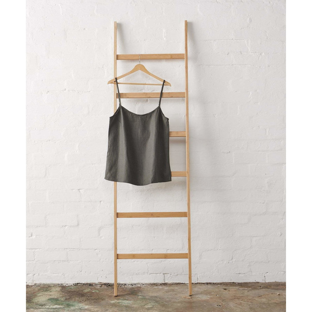 Linen Cami - Charcoal-Jade and May-Pyjamas-Jade and May