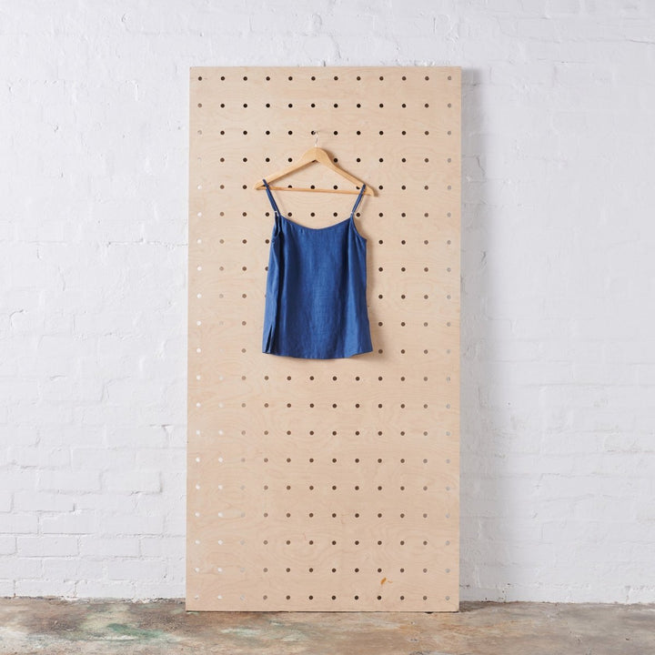 Linen Cami - Navy - Pyjamas