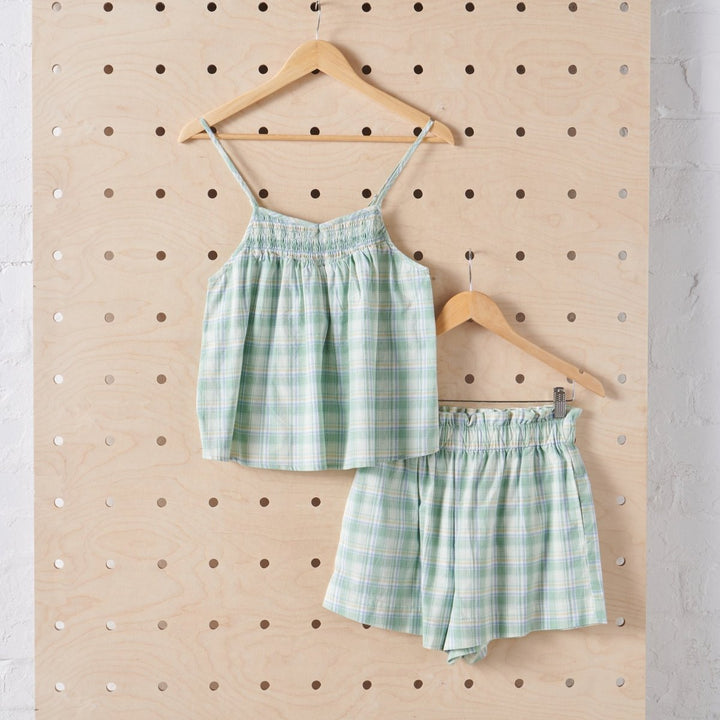 Linen Sets | HoneyDew Melon-Jade and May-Pyjamas-Jade and May