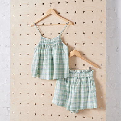 Linen Sets | HoneyDew Melon-Jade and May-Pyjamas-Jade and May