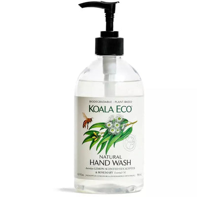 Natural Hand Wash - Lemon Scented Eucalyptus & Rosemary | Koala Eco-Koala Eco-Bath and Body-Jade and May