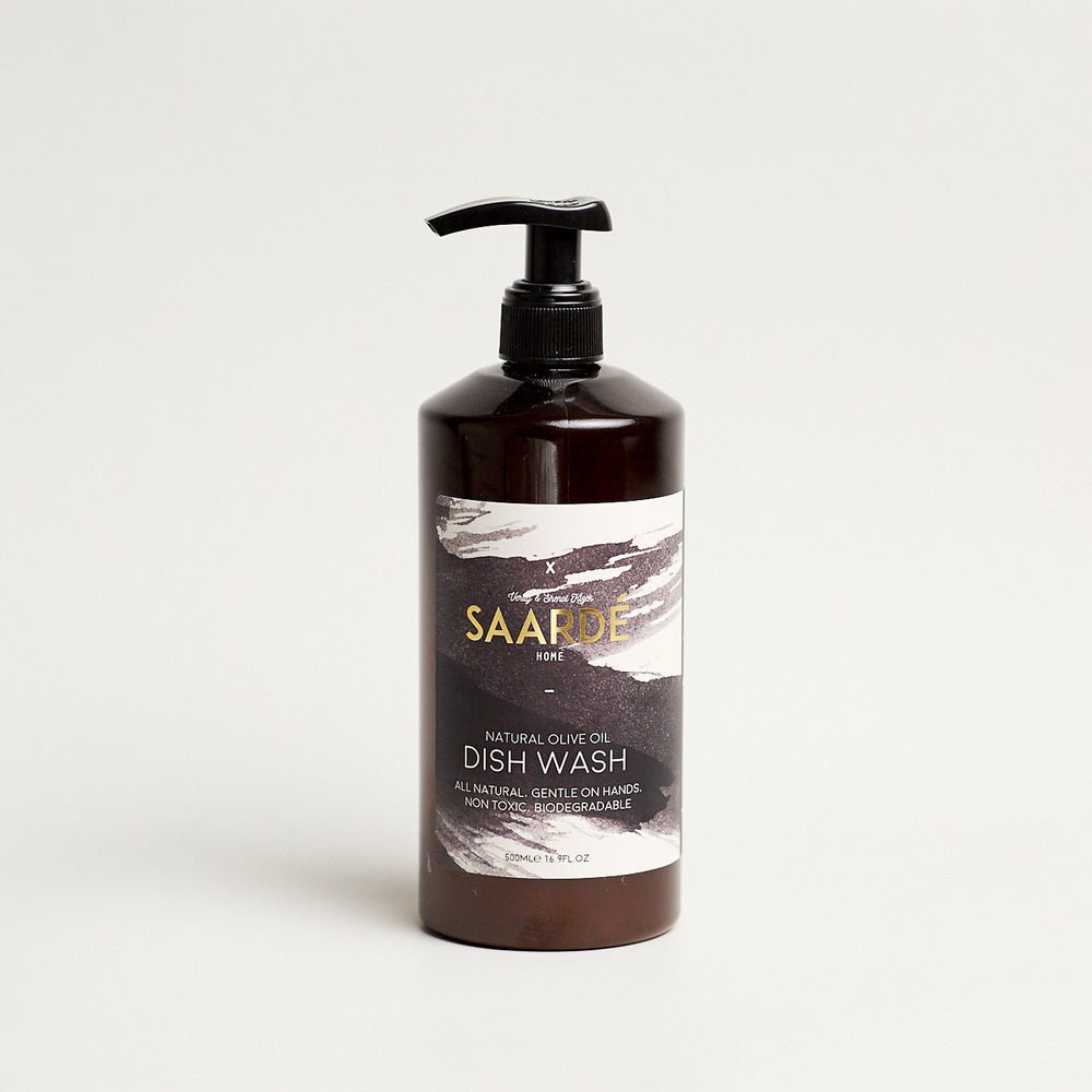 Olive Oil Dishwashing Liquid | Saarde-Saarde-Soap-Jade and May