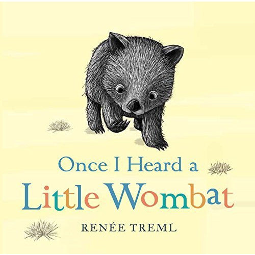 Once I Heard A Little Wombat - Kids Board Book - Childrens Books
