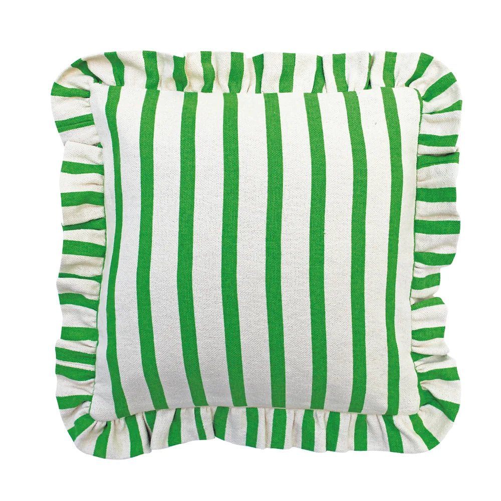 Outdoor Cushion - Grassroots Frill Cushion | Oak and Ave-Oak and Ave-Cushion Cover-Jade and May