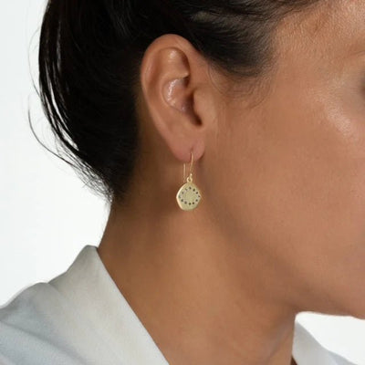 Oval Eye Earring by Rubyteva Designs-RubyTeva Designs-Jewellery-Jade and May