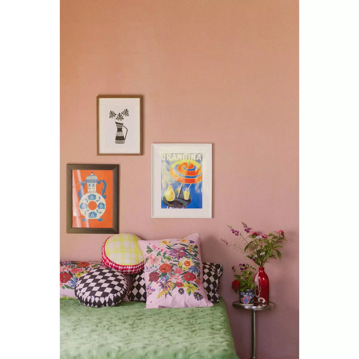 Rainbow Floral Pink pillowcase set | Lazybones Australia-Lazybones Australia-Pillow Case-Jade and May