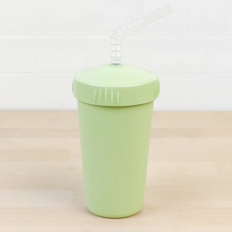 Re-Play Sippy Cup With Straw in Leaf. Replay | Recycled Straw sippy cup range at Jade and May