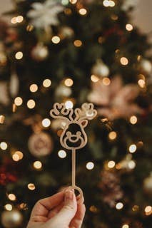 Reindeer Eco Bubble Wand™ by Kinfolk Pantry-Kinfolk Pantry-Bubble Wand-Jade and May