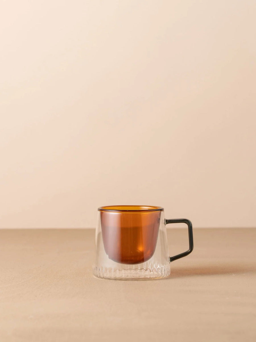 Saarde Kairos Coffee Cup - Amber-Saarde-Tea and Coffee Cup-Jade and May
