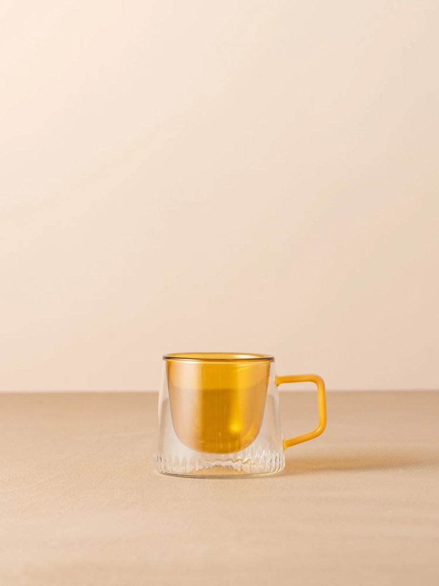 Saarde Kairos Coffee Cup - Yellow Topaz-Saarde-Tea and Coffee Cup-Jade and May