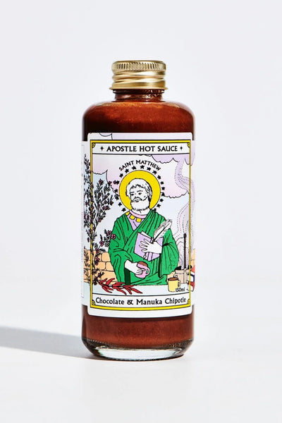Saint Matthew - Chocolate & Manuka Smoked Chipotle | Apostle Hot Sauce-Apostle Hot Sauce-Condiments-Jade and May