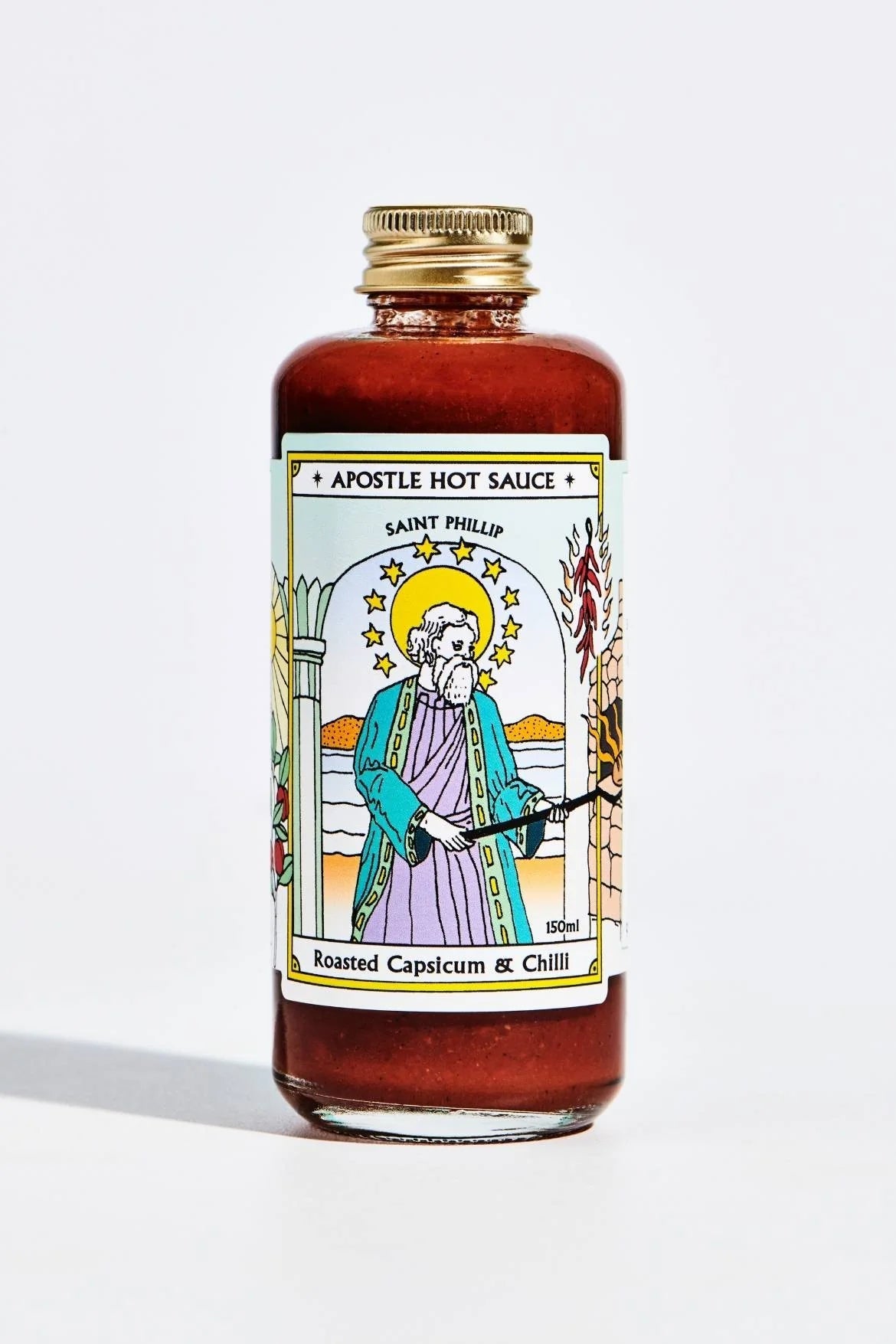 Saint Phillip - Roasted Capsicum & Chilli | Apostle Hot Sauce-Apostle Hot Sauce-Condiments-Jade and May
