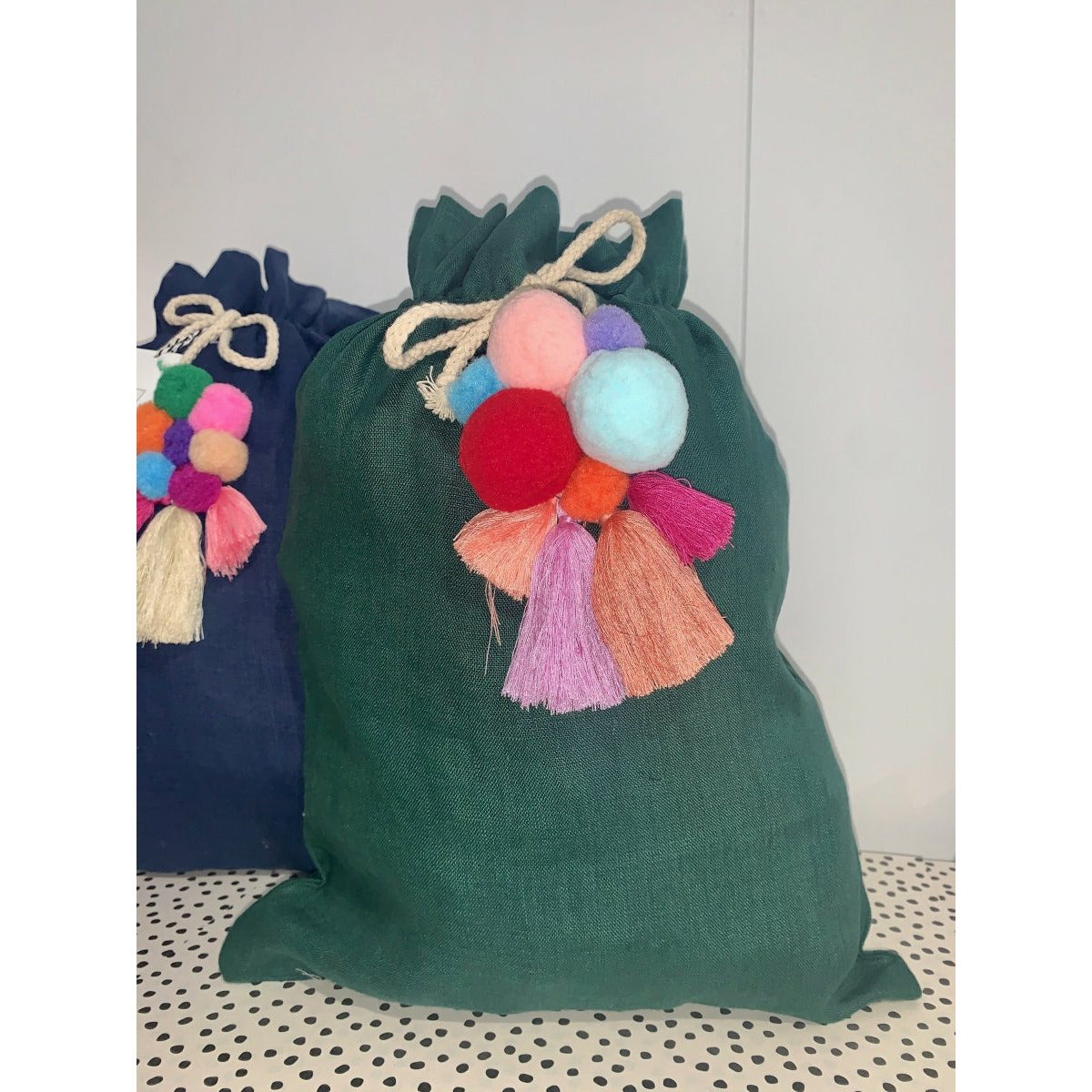 Reusable Gift Bags - Linen | Jade and May-Jade and May-Reusable Gift Bag-Jade and May