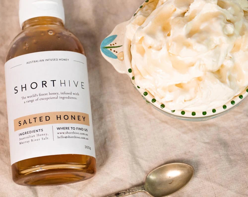 ShortHive Honey - Salted Honey-ShortHive Honey-Pantry-Jade and May