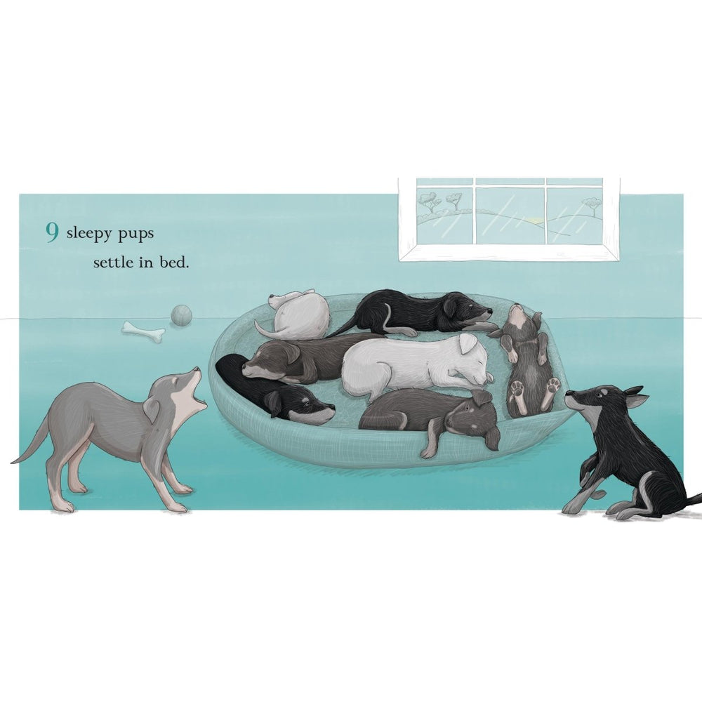 Ten Sleepy Sheep - Kids Board Book - Childrens Books