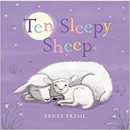Ten Sleepy Sheep - Kids Board Book - Childrens Books