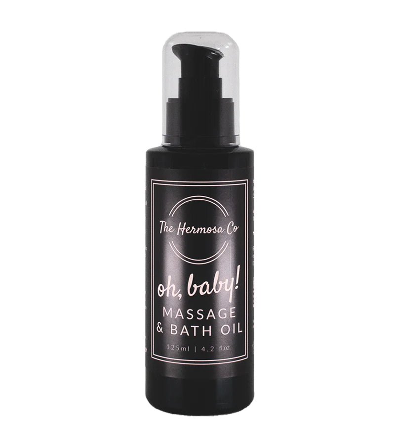 The Hermosa Co - Baby Massage & Bath Oil-The Hermosa Co-Bath and Body-Jade and May