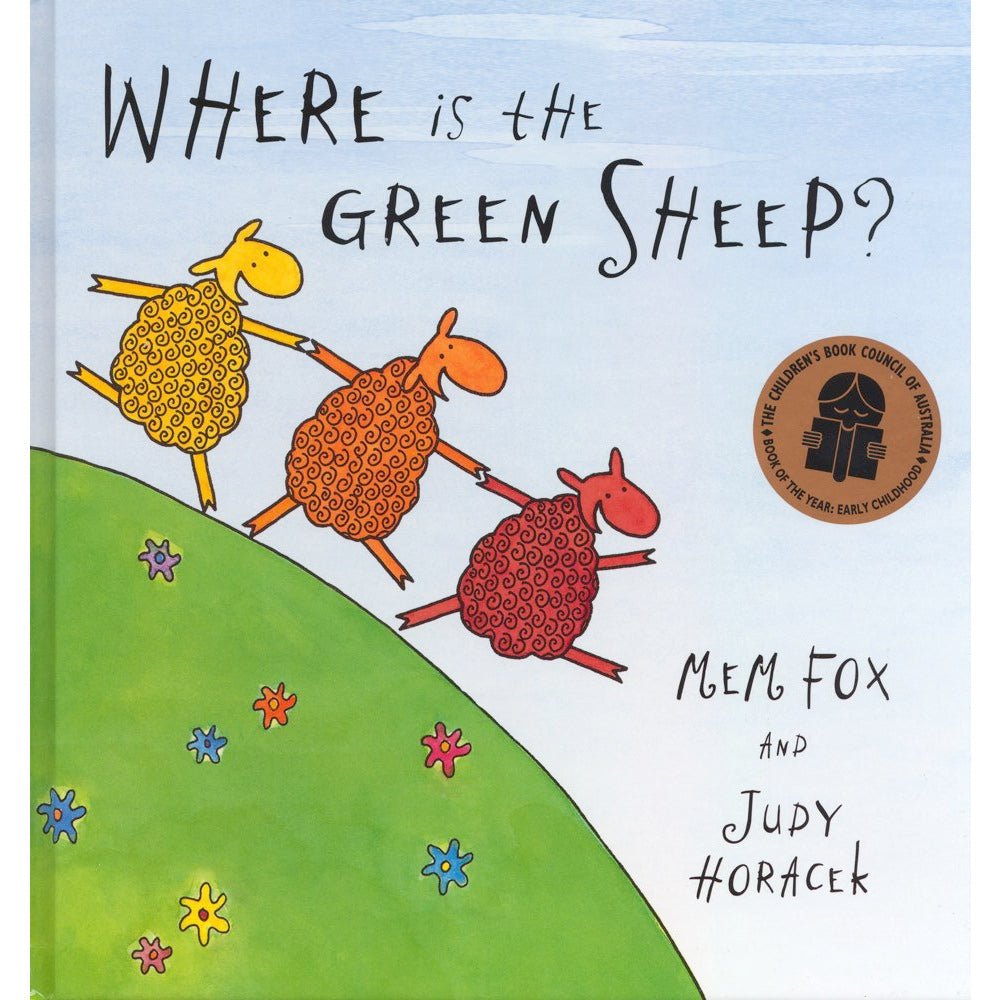 Where Is The Green Sheep - Kids Book-Book-Kids Books-Jade and May